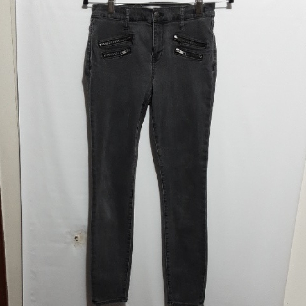 MADEWELL Stylish Zipper Front Accents Skinny Skinny Jean